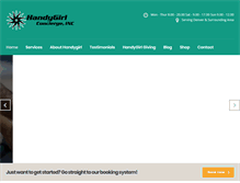 Tablet Screenshot of handygirldenver.com